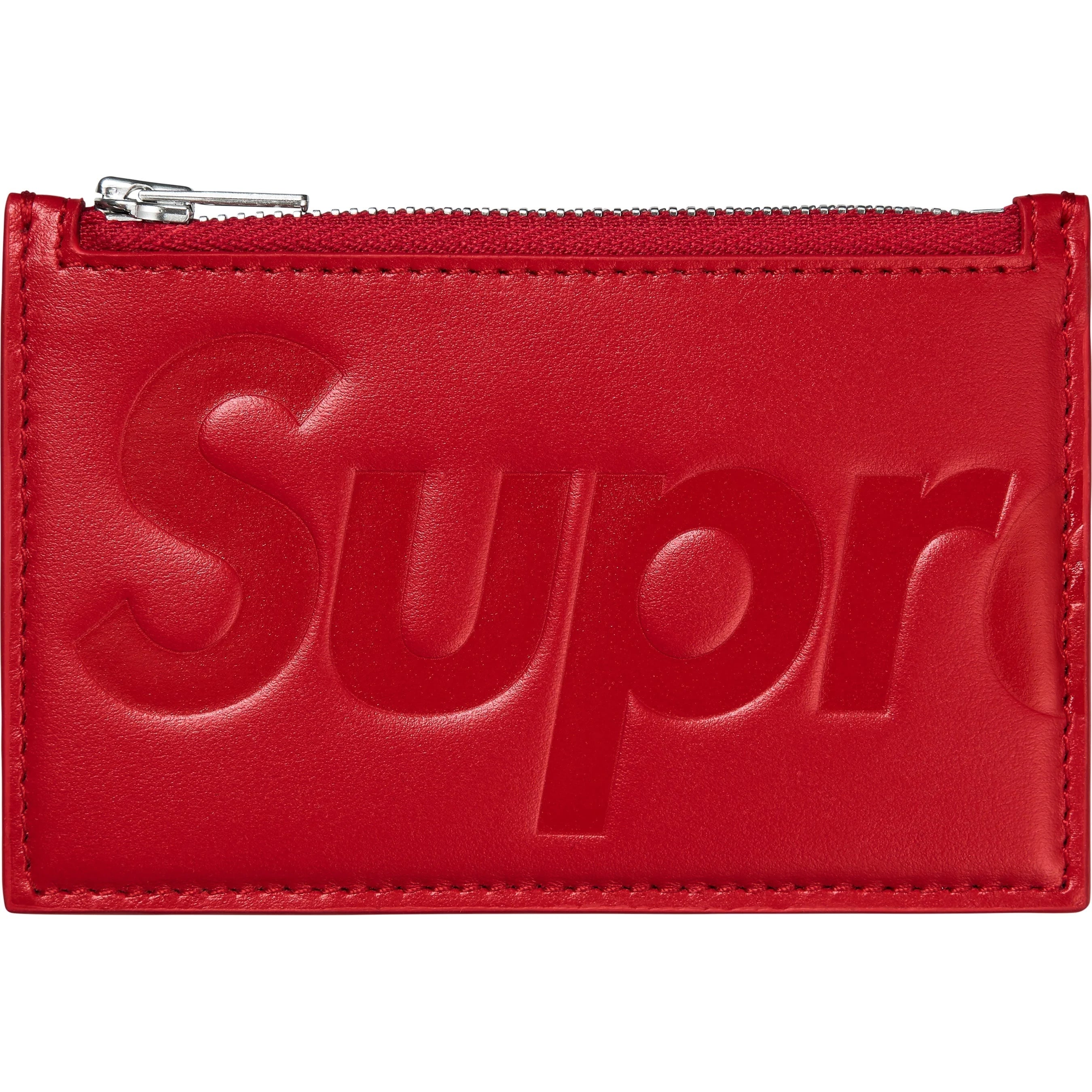 Leather Zip Card Holder view 8